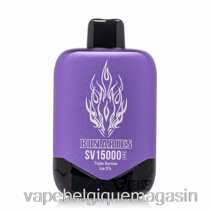 Vape Belgique Horizon Binaires Sv15000 Jetable Triple Berry Ice